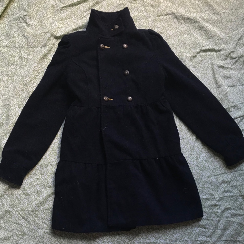 Button down pea coat - Picture 2 of 3